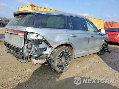 Trzecie zdjęcie samochodu z tyłu: 2023 LINCOLN AVIATOR BLACK LABEL VIN:5LM5J9XC0PGL23725 - miniatura