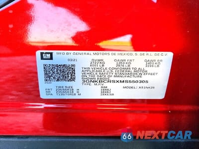 Zdjęcie 13 z 13 samochodu: 2021 CHEVROLET BLAZER 2LT VIN:3GNKBCRSXMS550305 - miniatura
