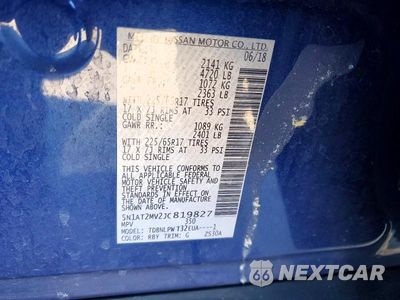Zdjęcie 13 z 13 samochodu: 2018 NISSAN ROGUE S VIN:5N1AT2MV2JC819827 - miniatura