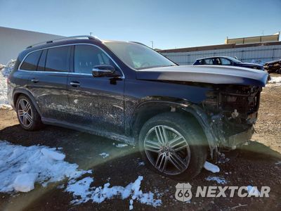 Czwarte zdjęcie samochodu z boku: 2025 MERCEDES-BENZ GLS 450 4MATIC VIN:4JGFF5KE3SB445530 - miniatura