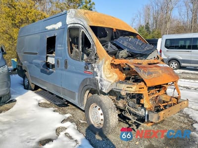 Czwarte zdjęcie samochodu z boku: 2021 RAM PROMASTER 3500 3500 HIGH VIN:3C6MRVJG0ME535494 - miniatura