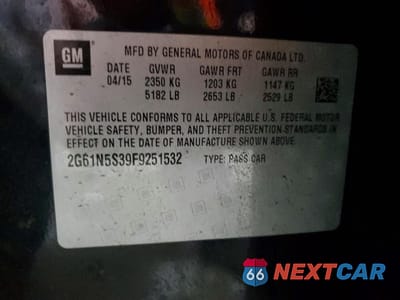 Zdjęcie 13 z 14 samochodu: 2015 CADILLAC XTS LUXURY COLLECTION VIN:2G61N5S39F9251532 - miniatura