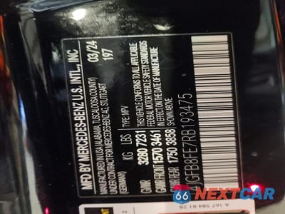 Zdjęcie 13 z 14 samochodu: 2024 MERCEDES-BENZ GLE 580 4MATIC VIN:4JGFB8FE7RB193475 - miniatura