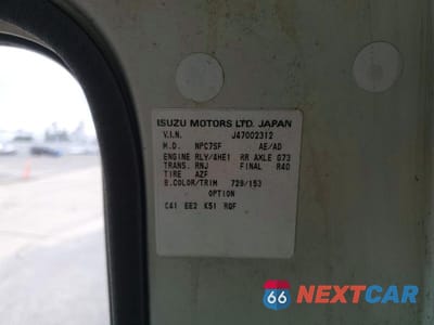 Zdjęcie 13 z 13 samochodu: 2004 ISUZU NPR BOX TRUCK VIN:JALB4B14847002312 - miniatura