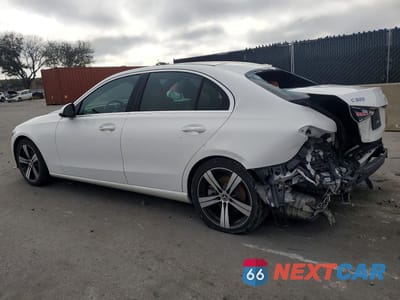 Drugie zdjęcie samochodu z przodu: 2022 MERCEDES-BENZ C 300 VIN:W1KAF4GB0NR031355 - miniatura