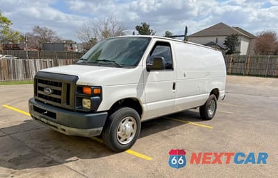 Drugie zdjęcie samochodu z przodu: 2010 FORD ECONOLINE WHITE VIN:1FTNE2EL4ADA60332 - miniatura