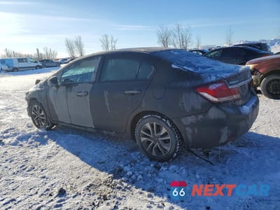 Drugie zdjęcie samochodu z przodu: 2014 HONDA CIVIC LX VIN:2HGFB2F58EH017460 - miniatura