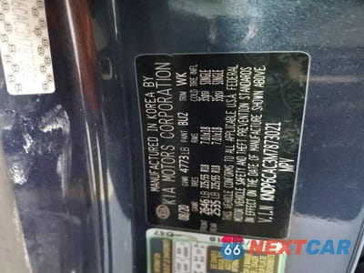 Zdjęcie 13 z 14 samochodu: 2021 KIA SPORTAGE S VIN:KNDP6CAC3M7873021 - miniatura