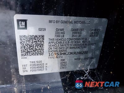 Zdjęcie 14 z 14 samochodu: 2019 CADILLAC ESCALADE ESV LUXURY VIN:1GYS3HKJ3KR286200 - miniatura