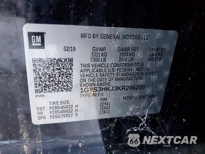 Zdjęcie 14 z 14 samochodu: 2019 CADILLAC ESCALADE ESV LUXURY VIN:1GYS3HKJ3KR286200 - miniatura