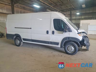 Czwarte zdjęcie samochodu z boku: 2023 RAM PROMASTER 3500 DELIVERY VAN VIN:3C6MRVJG4PE537124 - miniatura