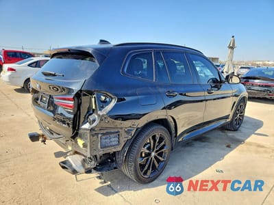 Trzecie zdjęcie samochodu z tyłu: 2023 BMW X3 XDRIVE30I VIN:WBX57DP00PN214078 - miniatura