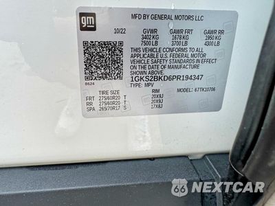 Zdjęcie 10 z 13 samochodu: 2023 GMC YUKON 4WD SLT VIN:1GKS2BKD6PR194347 - miniatura
