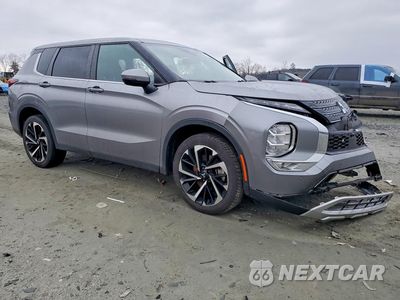 Czwarte zdjęcie samochodu z boku: 2022 MITSUBISHI OUTLANDER SE VIN:JA4J3UA80NZ024173 - miniatura