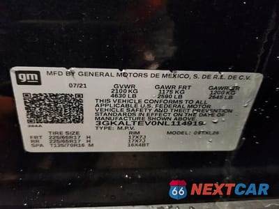 Zdjęcie 12 z 12 samochodu: 2022 GMC TERRAIN SLE VIN:3GKALTEV0NL114919 - miniatura