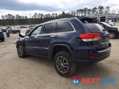 Drugie zdjęcie samochodu z przodu: 2017 JEEP GRAND CHEROKEE LIMITED VIN:1C4RJFBG4HC821985 - miniatura