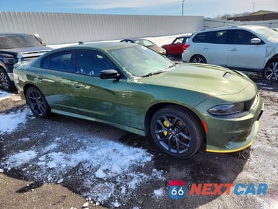 Czwarte zdjęcie samochodu z boku: 2022 DODGE CHARGER GT VIN:2C3CDXHG6NH115284 - miniatura