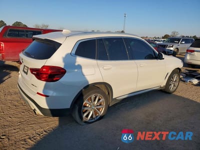 Trzecie zdjęcie samochodu z tyłu: 2019 BMW X3 SDRIVE30I VIN:5UXTR7C50KLF33424 - miniatura