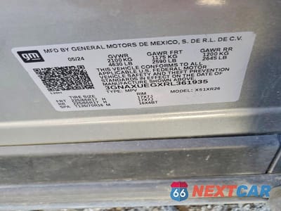 Zdjęcie 13 z 13 samochodu: 2024 CHEVROLET EQUINOX LT VIN:3GNAXUEGXRL361935 - miniatura