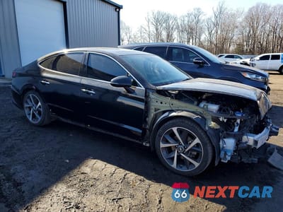 Czwarte zdjęcie samochodu z boku: 2022 HYUNDAI SONATA SEL PLUS VIN:KMHL44J29NA225054 - miniatura