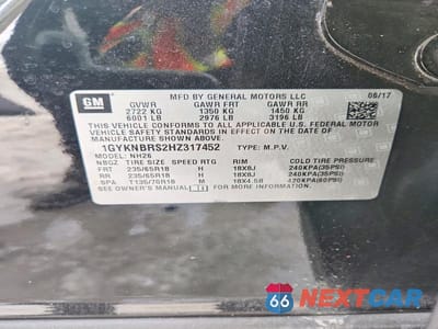 Zdjęcie 13 z 13 samochodu: 2017 CADILLAC XT5 LUXURY VIN:1GYKNBRS2HZ317452 - miniatura
