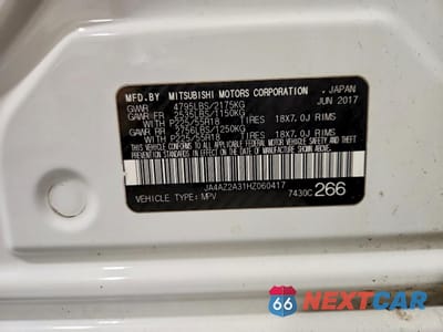 Zdjęcie 13 z 13 samochodu: 2017 MITSUBISHI OUTLANDER ES VIN:JA4AZ2A31HZ060417 - miniatura