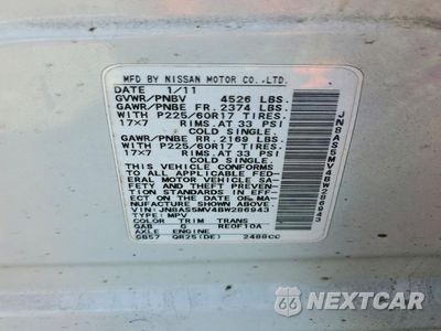 Zdjęcie 13 z 13 samochodu: 2011 NISSAN ROGUE S VIN:JN8AS5MV4BW286943 - miniatura