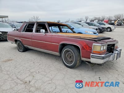 Czwarte zdjęcie samochodu z boku: 1989 CADILLAC BROUGHAM VIN:1G6DW51Y1KR725156 - miniatura