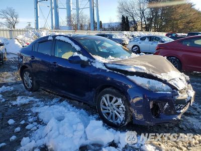 Czwarte zdjęcie samochodu z boku: 2012 MAZDA 3 I VIN:JM1BL1V85C1701068 - miniatura