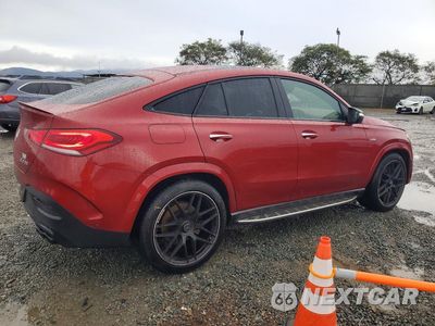 Trzecie zdjęcie samochodu z tyłu: 2021 MERCEDES-BENZ GLE COUPE AMG 53 4MATIC VIN:4JGFD6BB7MA216147 - miniatura