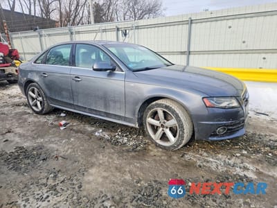 Czwarte zdjęcie samochodu z boku: 2012 AUDI A4 PREMIUM PLUS VIN:WAUFFAFL4CA030453 - miniatura