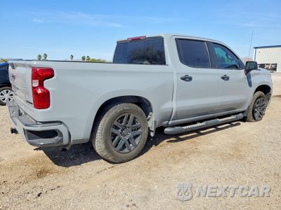 Trzecie zdjęcie samochodu z tyłu: 2024 CHEVROLET SILVERADO C1500 CUSTOM VIN:3GCPABEK7RG378326 - miniatura