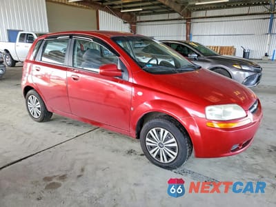 Czwarte zdjęcie samochodu z boku: 2008 CHEVROLET AVEO BASE VIN:KL1TD66688B073561 - miniatura
