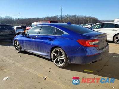 Drugie zdjęcie samochodu z przodu: 2019 HONDA ACCORD SPORT VIN:1HGCV1F38KA030089 - miniatura