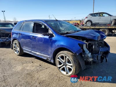Czwarte zdjęcie samochodu z boku: 2013 FORD EDGE SPORT VIN:2FMDK3AK1DBA47535 - miniatura