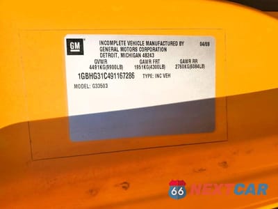 Zdjęcie 10 z 10 samochodu: 2009 CHEV EXPRESS G VIN:1GBHG31C491167286 - miniatura