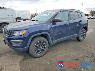 2020 JEEP COMPASS TRAILHAWK 3C4NJDDBXLT203314 - główne zdjęcie licytacji z USA - miniatura