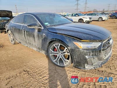 Czwarte zdjęcie samochodu z boku: 2019 AUDI A7 PRESTIGE S-LINE VIN:WAUV2AF27KN075845 - miniatura