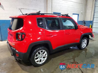 Trzecie zdjęcie samochodu z tyłu: 2017 JEEP RENEGADE LATITUDE VIN:ZACCJBBB6HPE84671 - miniatura