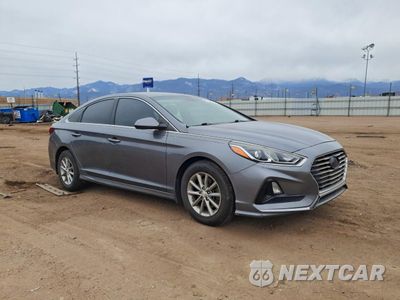 Czwarte zdjęcie samochodu z boku: 2018 HYUNDAI SONATA SE VIN:5NPE24AFXJH665406 - miniatura