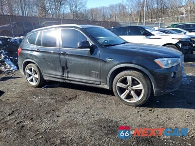 Czwarte zdjęcie samochodu z boku: 2017 BMW X3 XDRIVE28I VIN:5UXWX9C51H0T13053 - miniatura