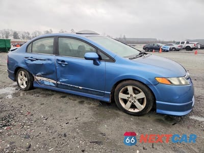 Czwarte zdjęcie samochodu z boku: 2006 HONDA CIVIC VIN:1HGFA16806L049573 - miniatura