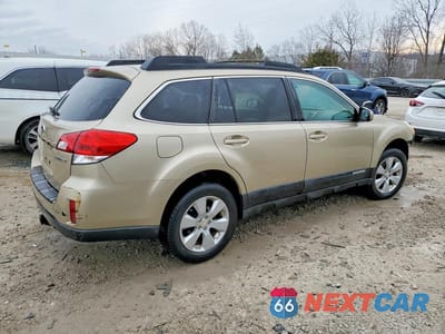 Trzecie zdjęcie samochodu z tyłu: 2010 SUBARU OUTBACK 2.5I PREMIUM VIN:4S4BRCGC7A3340385 - miniatura