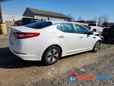Trzecie zdjęcie samochodu z tyłu: 2013 KIA OPTIMA HYBRID LX VIN:KNAGM4AD3D5038470 - miniatura