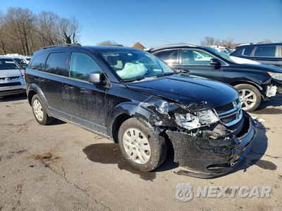 Czwarte zdjęcie samochodu z boku: 2018 DODGE JOURNEY SE VIN:3C4PDCAB2JT491065 - miniatura