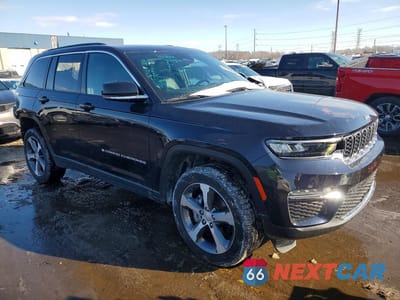 Czwarte zdjęcie samochodu z boku: 2024 JEEP GRAND CHEROKEE LIMITED VIN:1C4RJHBG2RC170286 - miniatura