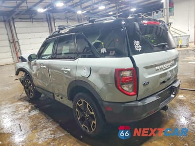 Drugie zdjęcie samochodu z przodu: 2021 FORD BRONCO SPORT OUTER BANKS VIN:3FMCR9C61MRA03840 - miniatura