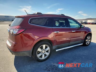 Trzecie zdjęcie samochodu z tyłu: 2016 CHEVROLET TRAVERSE LTZ VIN:1GNKVJKD3GJ144833 - miniatura