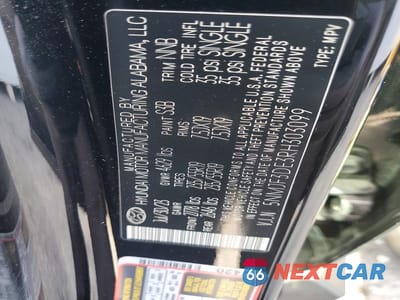 Zdjęcie 13 z 13 samochodu: 2024 HYUNDAI TUCSON SEL VIN:5NMJF3DE3RH303099 - miniatura