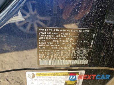 Zdjęcie 12 z 12 samochodu: 2011 VOLKSWAGEN TOUAREG V6 TDI VIN:WVGFK9BP8BD002170 - miniatura